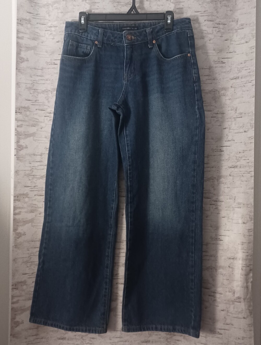 Sincerely Jules Wide Leg Jeans cropped Sz 26